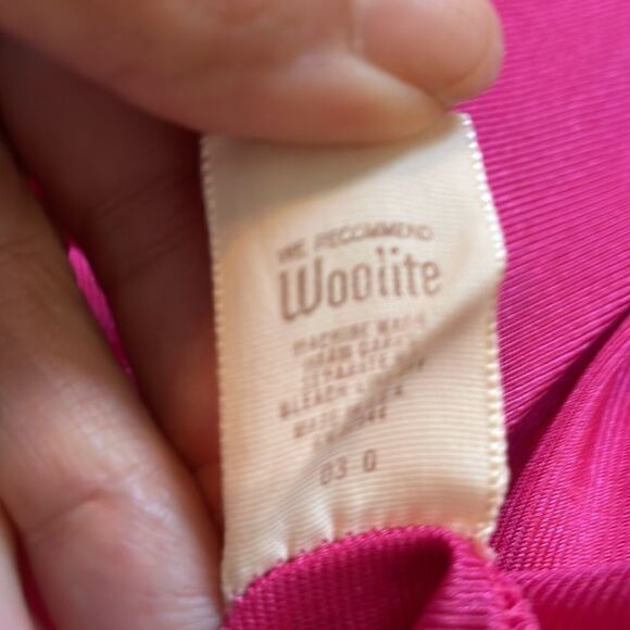 Vtg 70s Formfit Rogers fuchsia pink nylon nightgown & robe set - Picture 10 of 12